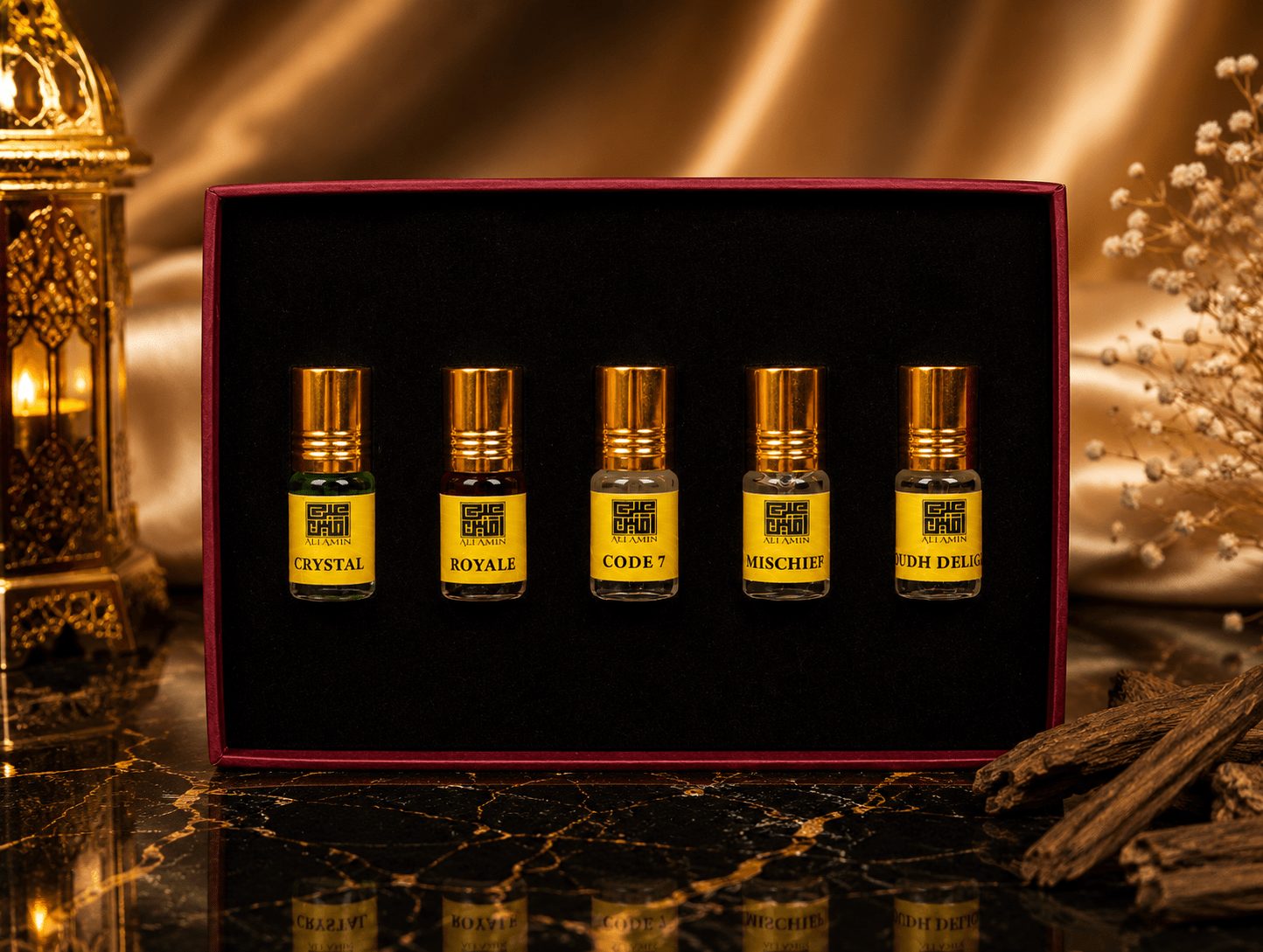 Signature Attar Combo 5 2.5GM/3ML EACH